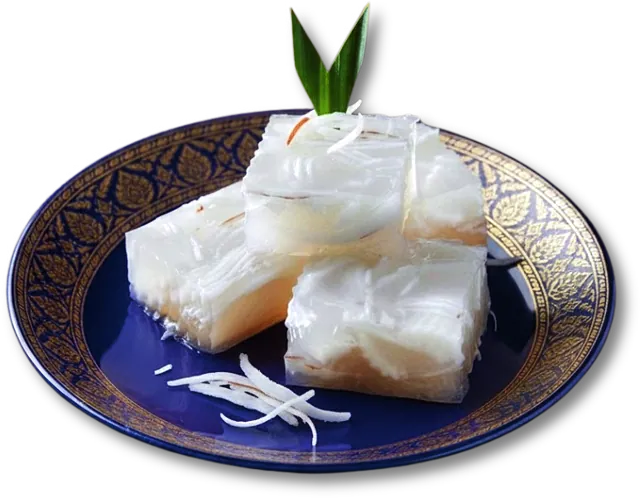 วุ้นมะพร้าว — Coconut Jelly