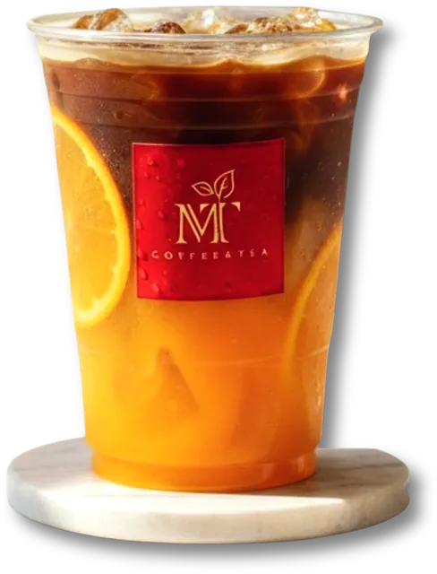 อเมริกาโน่ส้ม — Iced Orange Americano